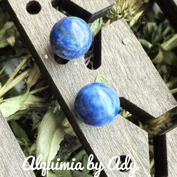 Alquimia Blue stud Earrings - Picture 1 of 1